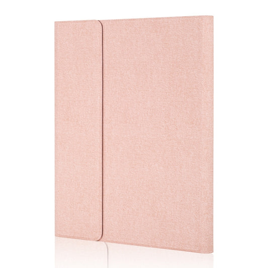 HW108A Detachable Magnetic Colorful Backlight Plastic Bluetooth Keyboard + Silk Pattern TPU Tablet Case for Huawei MediaPad M5 10.8 Pro / 10.8, with Pen Slot & Bracket(Pink) by buy2fix