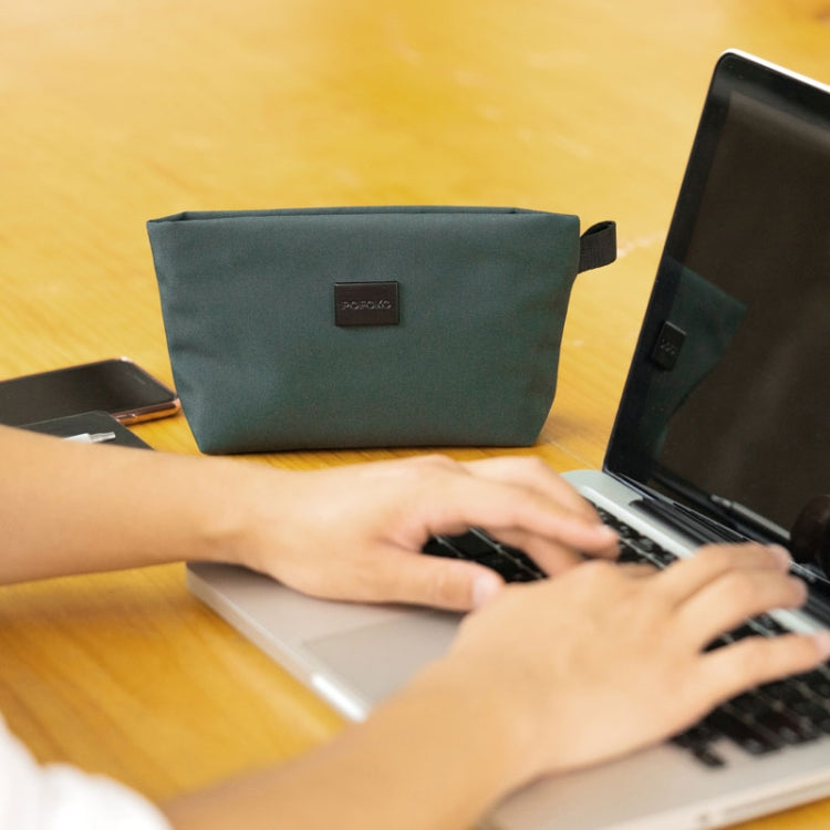 POFOKO E100 Series Polyester Waterproof Accessories Storage Bag, Size: 22 x 12 x 5cm (Beige) by POFOKO