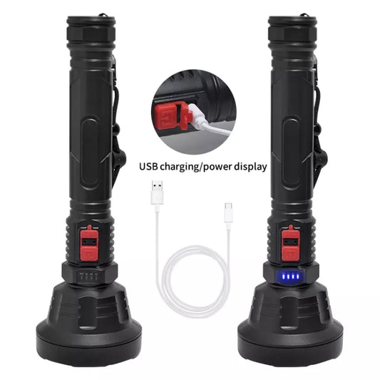 L-826 Single Core 3W USB Rechargeable Mini Portable Glare LED Flashlight by buy2fix