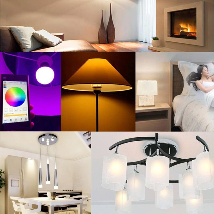E26 / E27 Port 10W RGB+White Light LED WiFi Smart Light Bulb , Works with Alexa Echo & Google Home, Effective Control Distance: 50m, AC 110V - Smart Light Bulbs by buy2fix | Online Shopping UK | buy2fix