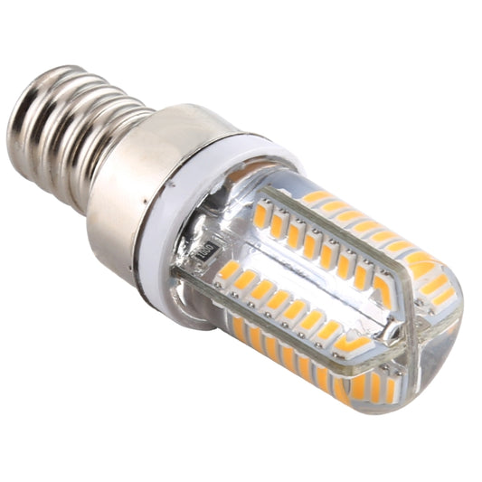 E12 SMD 3014 64 LEDs Dimmable LED Corn Light, AC 220V (Warm White) by buy2fix