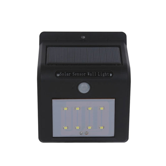 IP65 Waterproof White Light, 8 LEDs Solar Motion Sensor Wall Light with Solar Panel by buy2fix