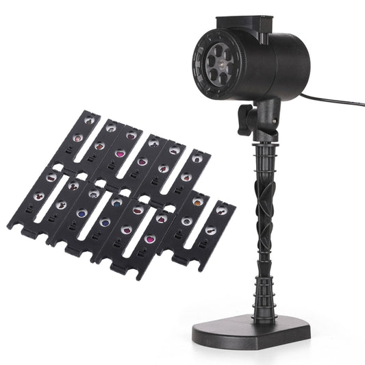 Blinblin CPF-LM401 4W IP65 Waterproof White Light ABS Shell Landscape Light, 8 Groups Patterns Outdoor Lawn Lamp by buy2fix