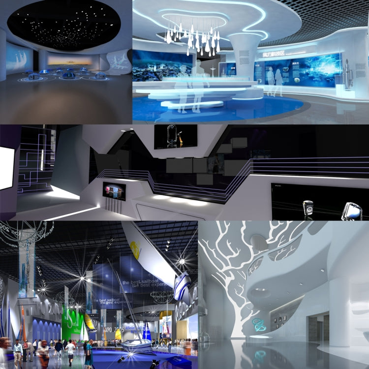 3D Hologram LED Fan Display Billboard with Shell, WiFi App Control, Display Resolution: 512 x 512 Pixels - Accessories & Parts by buy2fix | Online Shopping UK | buy2fix