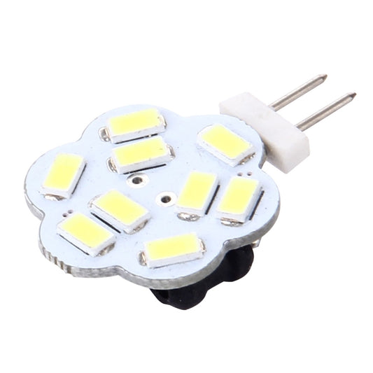 G4 9 LED SMD 5730 Flower Decorative Light for Indoor / Outdoor Decoration, DC/AC 12-24V, Side Pins (White Light) by buy2fix