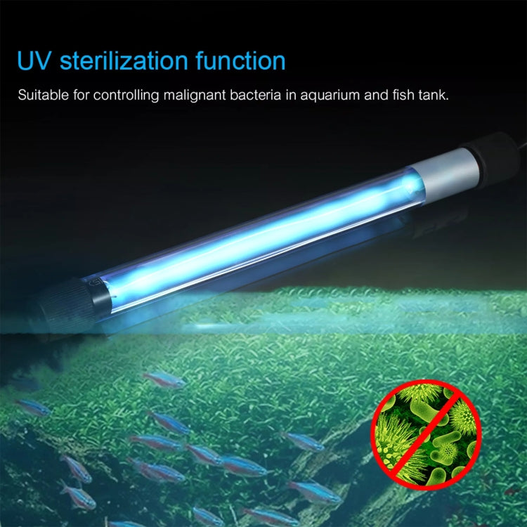 UV-009 9W Ultraviolet Germicidal Lamp Disinfection Light for Aquarium, EU Plug - Fish Tank Lamps by buy2fix | Online Shopping UK | buy2fix