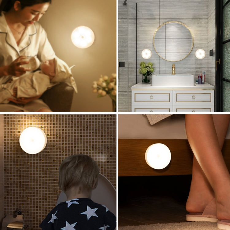 12W 6500K Round Shape Human Body Sensor LED Ceiling Light, AC 220V (White Light) by buy2fix