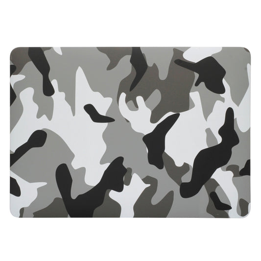 For 2016 New Macbook Pro 13.3 inch A1706 & A1708 Grey Camouflage Pattern Laptop Water Decals PC Protective Case by buy2fix