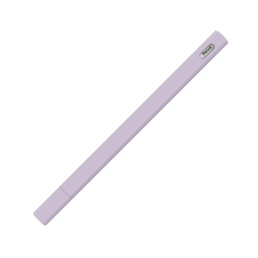 LOVE MEI For Apple Pencil 2 Triangle Shape Stylus Pen Silicone Protective Case Cover(Purple) by LOVE MEI