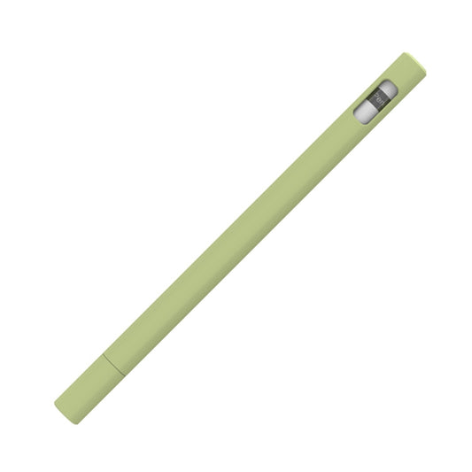 LOVE MEI For Apple Pencil 1 Triangle Shape Stylus Pen Silicone Protective Case Cover (Green) by LOVE MEI