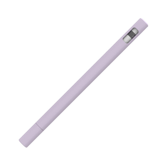 LOVE MEI For Apple Pencil 1 Triangle Shape Stylus Pen Silicone Protective Case Cover (Purple) by LOVE MEI