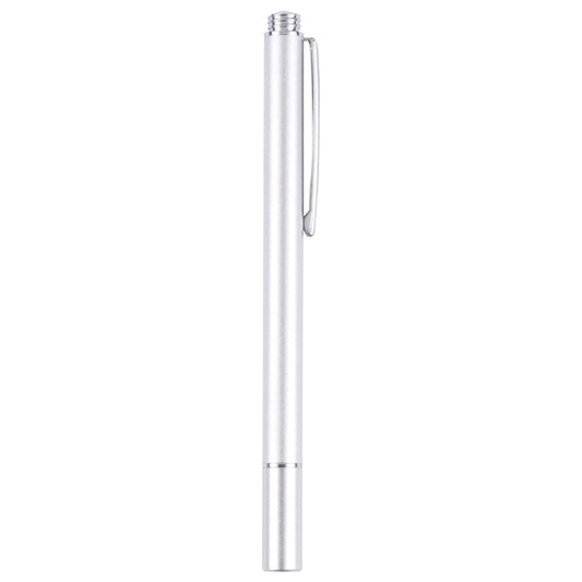 Universal Silicone Disc Nib Capacitive Stylus Pen (Silver) by buy2fix