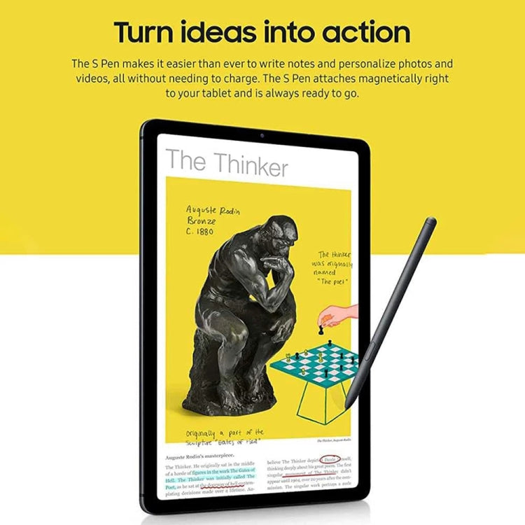 High Sensitivity Stylus Pen For Samsung Galaxy Tab S7/S7+/S7 FE/S8/S8+/S8 Ultra/S9/S9+/S9 Ultra/S10/S10+/S10 Ultra (Black) - Stylus Pen by buy2fix | Online Shopping UK | buy2fix