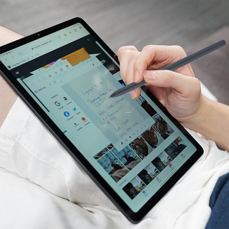 High Sensitivity Stylus Pen For Samsung Galaxy Tab S7/S7+/S7 FE/S8/S8+/S8 Ultra/S9/S9+/S9 Ultra/S10/S10+/S10 Ultra (Black) - Stylus Pen by buy2fix | Online Shopping UK | buy2fix