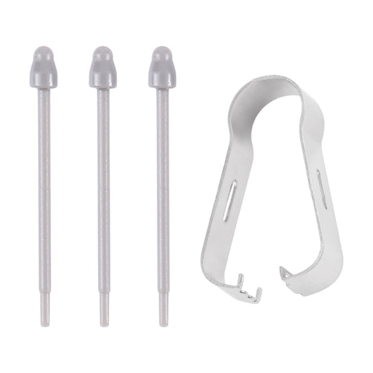 For Samsung Galaxy Z Fold5 / Fold4 / Fold3 4 in 1 Stylus Pen Replacement Pencil Tips (Grey) by buy2fix