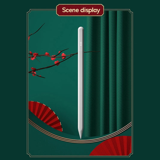 JD12 Anti-mistouch Stylus Pen with Battery Display(White) by buy2fix