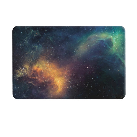 For Macbook Pro 15.4 inch Starry Sky Patterns Apple Laptop Water Decals PC Protective Case(Green) by buy2fix