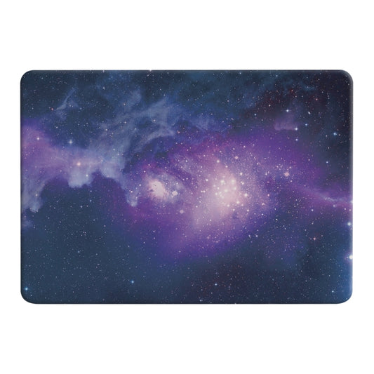 For Macbook Pro Retina 12 inch Starry Sky Patterns Apple Laptop Water Decals PC Protective Case(Blue) by buy2fix
