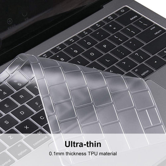 ENKAY TPU Keyboard Protector Cover for MacBook Pro 13.3 inch without Touch Bar A1708 / MacBook 12 2015 A1534, Europe Version by ENKAY