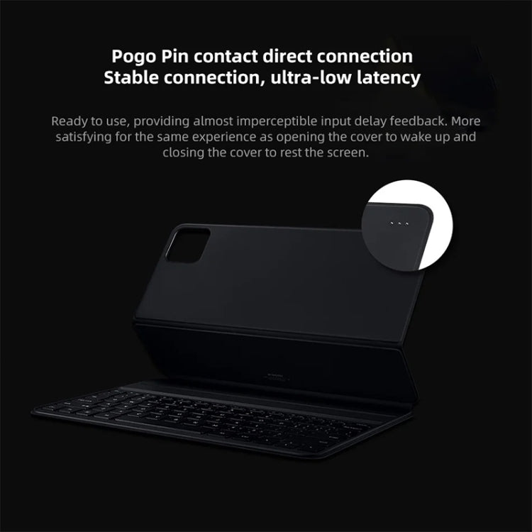 Original For Xiaomi Pad 6S Pro Keyboard Protective Leather Case (Black) - Xiaomi Keyboard by Xiaomi | Online Shopping UK | buy2fix