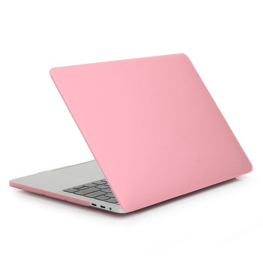 ENKAY Hat-Prince 2 in 1 Frosted Hard Shell Plastic Protective Case + Europe Version Ultra-thin TPU Keyboard Protector Cover for 2016 MacBook Pro 13.3 Inch with Touch Bar (A1706) (Pink) by ENKAY