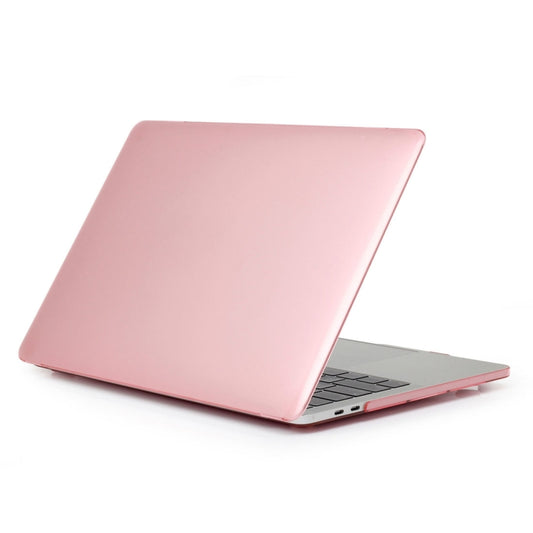 ENKAY Hat-Prince 2 in 1 Crystal Hard Shell Plastic Protective Case + Europe Version Ultra-thin TPU Keyboard Protector Cover for 2016 MacBook Pro 15.4 Inch with Touch Bar (A1707) (Pink) by ENKAY