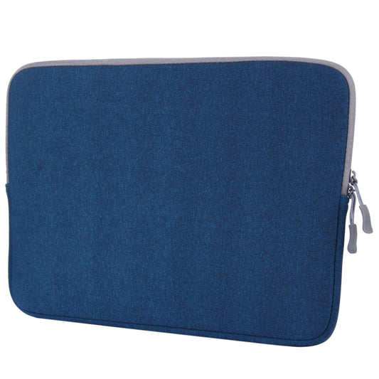 For Macbook Pro 13.3 inch with Touch Bar Laptop Bag Soft Portable Package Pouch(Blue) by buy2fix