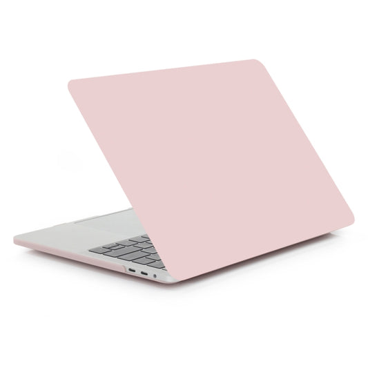 Laptop Frosted Style PC Protective Case for MacBook Pro 15.4 inch A1990 (2018)(Light Pink) by buy2fix