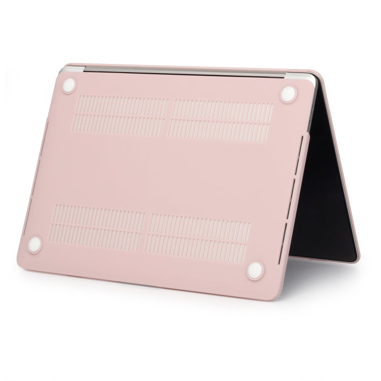 Laptop Frosted Style PC Protective Case for MacBook Pro 15.4 inch A1990 (2018)(Light Pink) by buy2fix