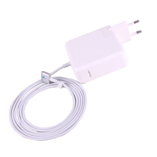 60W 16.5V 3.65A 5 Pin T Style MagSafe 2 Replacement AC Adaptor for Apple Macbook A1425 / A1435 / A1502, Length: 1.8m(White) - Cable & Adapter by buy2fix | Online Shopping UK | buy2fix