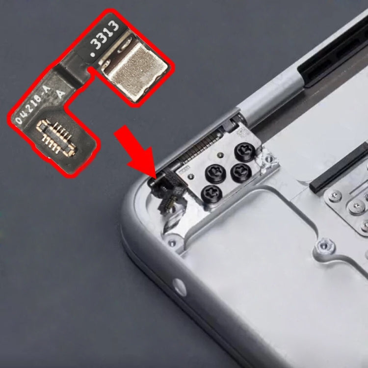 For MacBook Air 15.3 M2 A2941 LCD Screen Lid Angle Sleep Wake Sensor Flex Cable 821-04218-A, Without Program by buy2fix