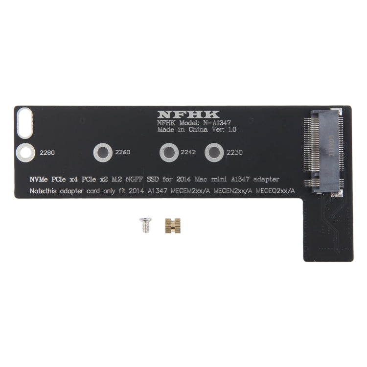 NVMe M.2 SSD to for Mac Mini 2014 Late A1347 MEGEN2 MEGEM2 MEGEQ2 Adapter Card - Others by buy2fix | Online Shopping UK | buy2fix