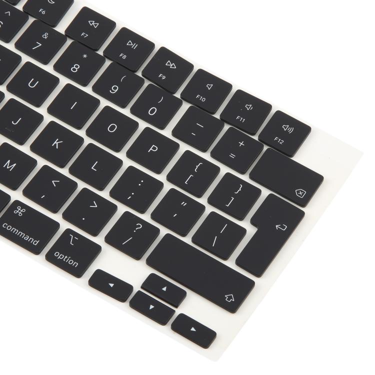 For Macbook Air 13.3 / 15.3 M2 A2681 A2941 UK English Version Keycaps (Midnight) - Keyboard by buy2fix | Online Shopping UK | buy2fix