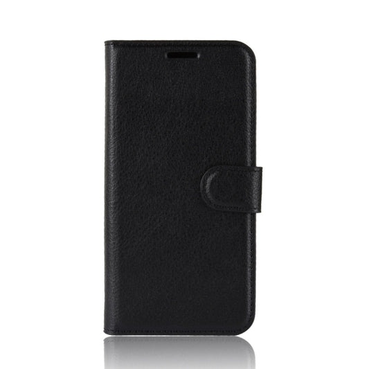 For OnePlus 6 Litchi Texture Horizontal Flip Leather Case with Holder & Card Slots & Wallet(Black) by buy2fix