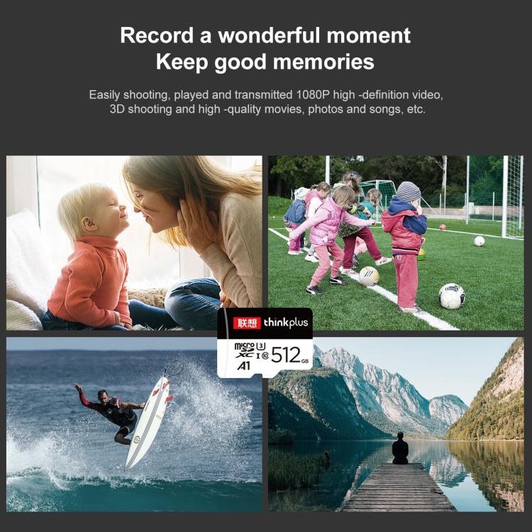 Lenovo 256GB TF (Micro SD) Card High Speed Memory Card - Micro SD Card by Lenovo | Online Shopping UK | buy2fix