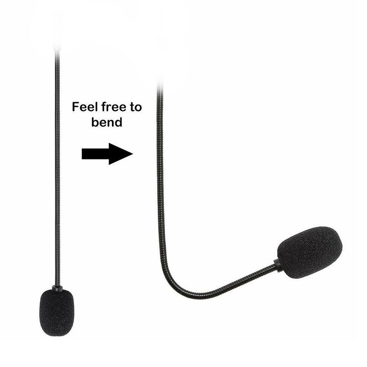 ZJ033MR-03 19cm 4 Level Pin 3.5mm Straight Plug Gaming Headset Sound Card Live Microphone - Microphone by buy2fix | Online Shopping UK | buy2fix