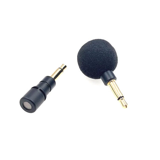 ZJ040MR Mono 3.5mm Mobile Phone Tablet Laptop Electronic Equipment Mini Straight Microphone by buy2fix