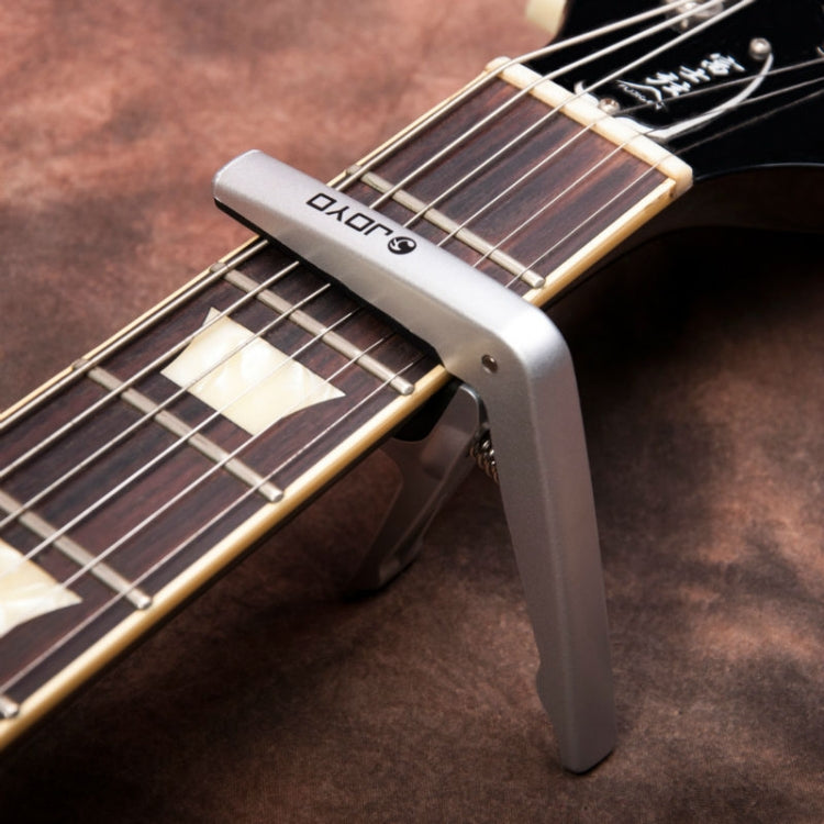 JOYO JCP-01 Guitar Capo Plastic Steel Lightweight Ukulele Capo (Silver) - String Instrument Accessories by JOYO | Online Shopping UK | buy2fix