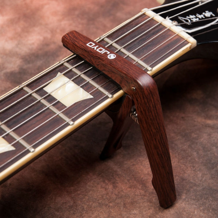 JOYO JCP-01 Guitar Capo Plastic Steel Lightweight Ukulele Capo (Brown) - String Instrument Accessories by JOYO | Online Shopping UK | buy2fix