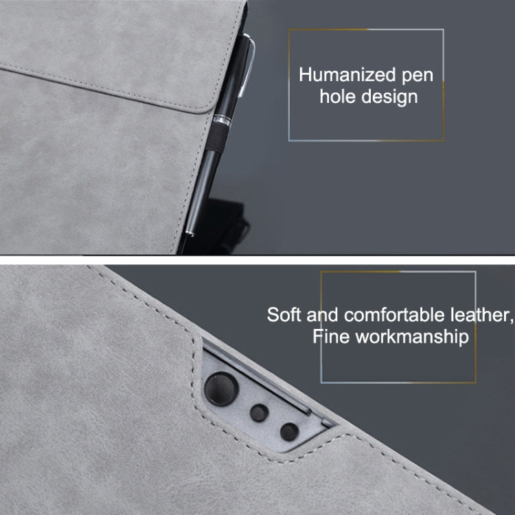 Laptop Bag Case Sleeve Notebook Briefcase Carry Bag for Microsoft Surface Go(Grey) - Microsoft by buy2fix | Online Shopping UK | buy2fix
