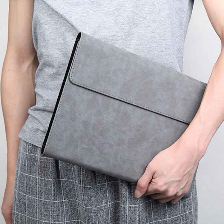 Laptop Bag Case Sleeve Notebook Briefcase Carry Bag for Microsoft Surface Go(Grey) - Microsoft by buy2fix | Online Shopping UK | buy2fix