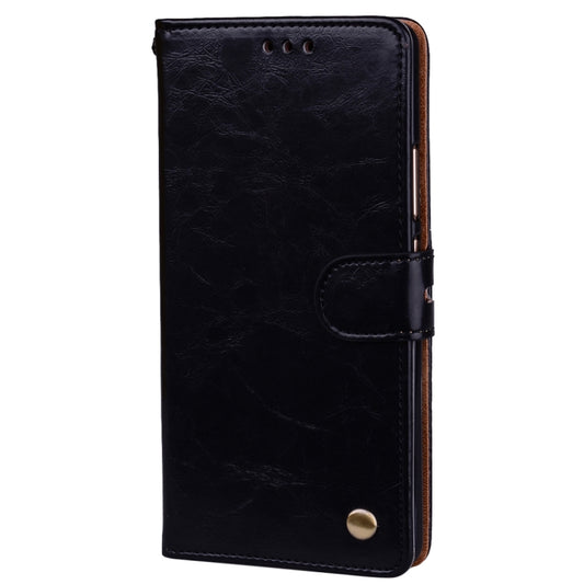 For Huawei P9 Lite Business Style Oil Wax Texture Horizontal Flip Leather Case with Holder & Card Slots & Wallet (Black) by buy2fix