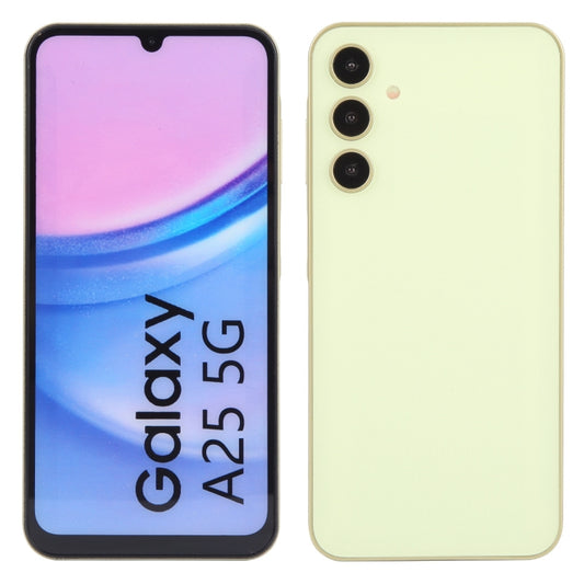 For Samsung Galaxy A25 5G Color Screen Non-Working Fake Dummy Display Model (Yellow) by buy2fix