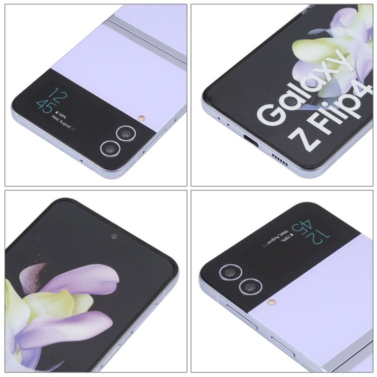 For Samsung Galaxy Z Flip4 Color Screen Non-Working Fake Dummy Display Model (Purple) - For Galaxy by buy2fix | Online Shopping UK | buy2fix