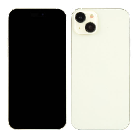 For iPhone 15 Black Screen Non-Working Fake Dummy Display Model (Yellow) - For iPhone & iPad by buy2fix | Online Shopping UK | buy2fix