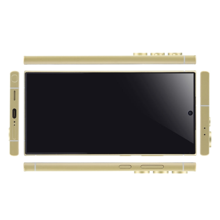 For Samsung Galaxy S24 Ultra 5G Black Screen Non-Working Fake Dummy Display Model (Yellow) - For Galaxy by buy2fix | Online Shopping UK | buy2fix