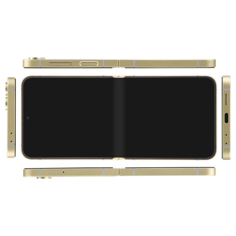 For Samsung Galaxy Z Flip6 Black Screen Non-Working Fake Dummy Display Model (Yellow) - For Galaxy by buy2fix | Online Shopping UK | buy2fix