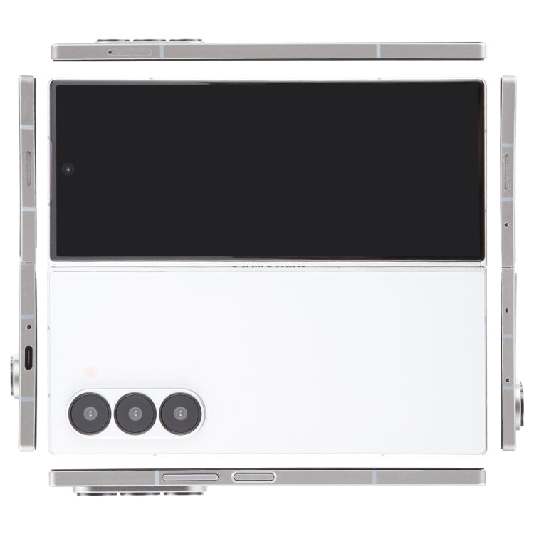 For Samsung Galaxy Z Fold6 Black Screen Non-Working Fake Dummy Display Model (White) - For Galaxy by buy2fix | Online Shopping UK | buy2fix