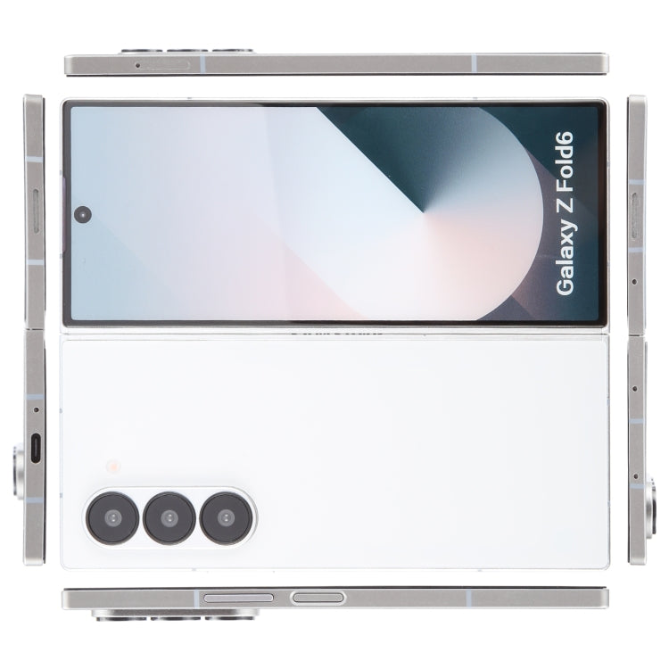 For Samsung Galaxy Z Fold6 Color Screen Non-Working Fake Dummy Display Model (White) - For Galaxy by buy2fix | Online Shopping UK | buy2fix