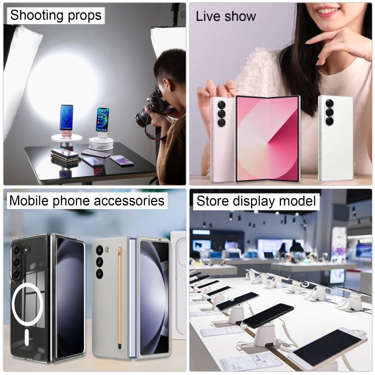 For Samsung Galaxy Z Fold6 Color Screen Non-Working Fake Dummy Display Model (Pink) - For Galaxy by buy2fix | Online Shopping UK | buy2fix